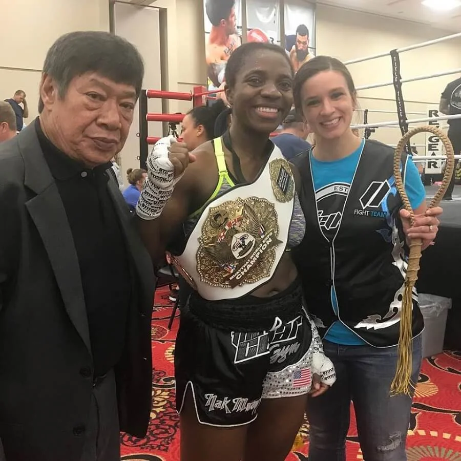 Ladies Novice Light-Middleweight Muay Thai Champion